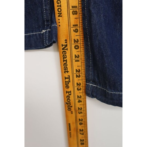 Edwin Medium Denim Baggy Pants With Multiple Pockets & Relaxed Fit - Picture 4 of 16